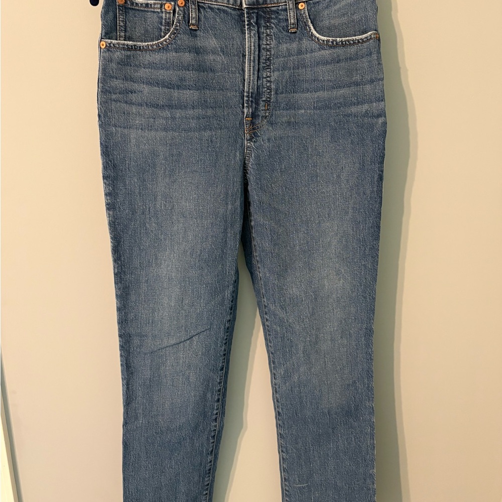 Madewell High Rise Blue Jeans